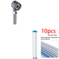 3-Mode High-Pressure Shower Head with Portable Filter