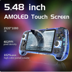 Large Screen Handheld Gaming Console with Rocker Handle