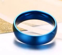 Stainless Steel Ring Vacuum Gold-plated Ring